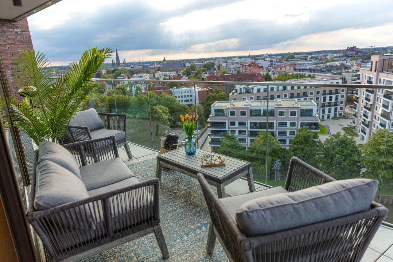 Cabana - Theview - Terrasse - Waterfront - Kostenloser Parkplatz - Wifi Oldenburg Buitenkant foto